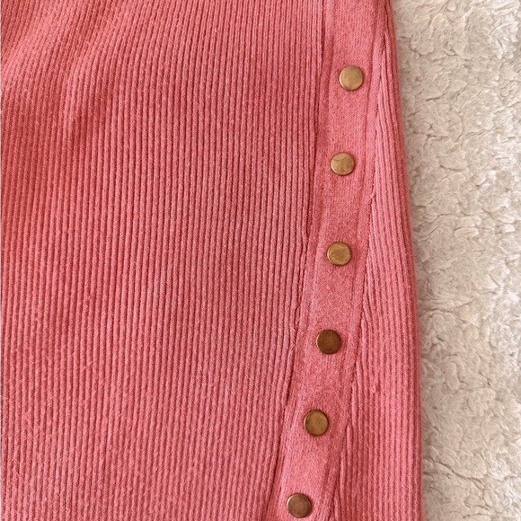 Windsor Midi Long Sleeve Dress with Button Detail - Picture 2 of 5